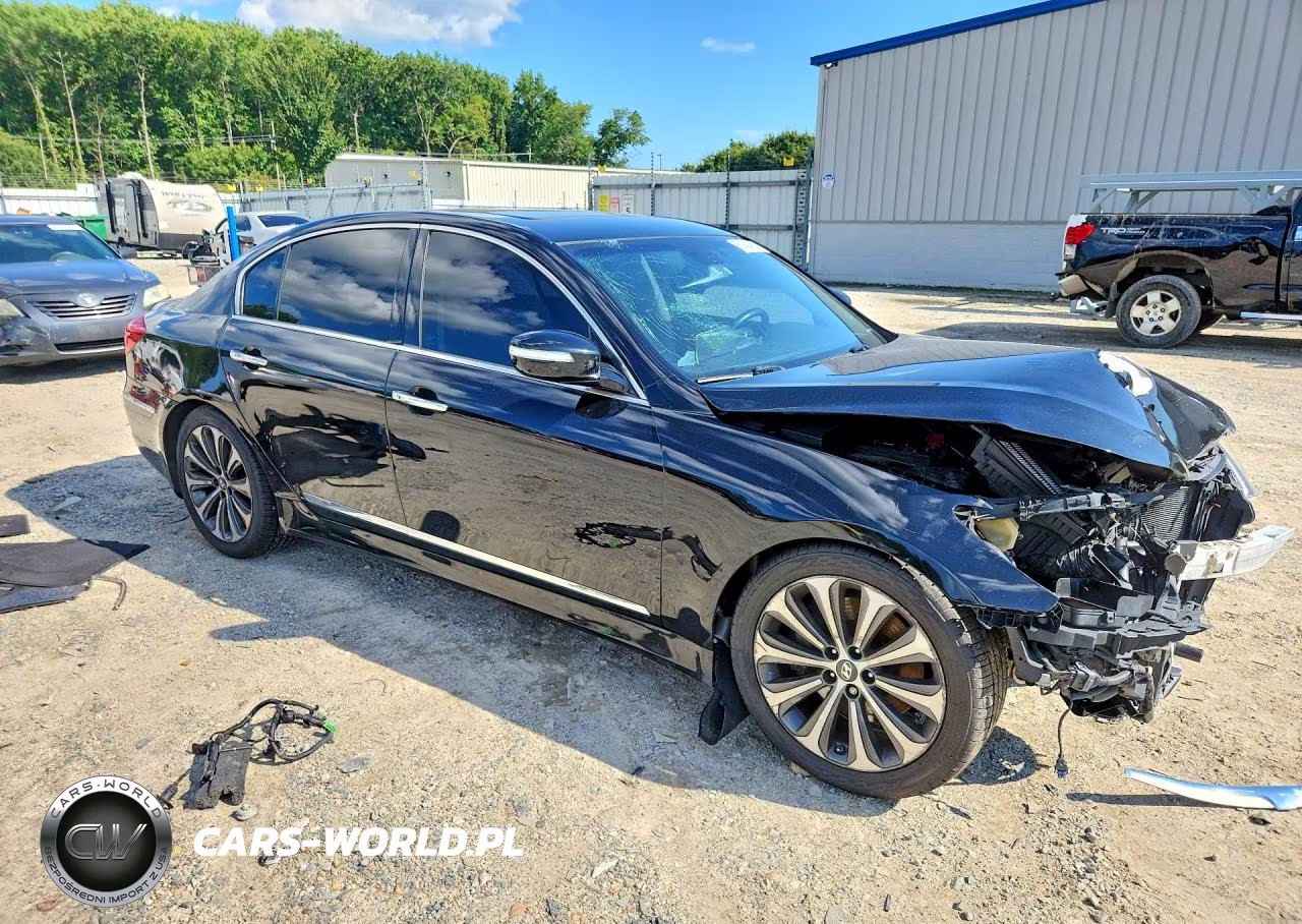 2013 Hyundai Genesis 5.0L VIN:KMHGC4DH8DU251484 - 4