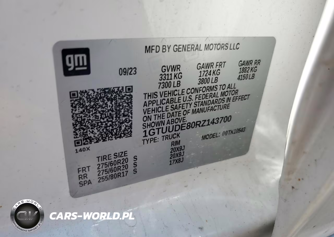 2024 GMC Sierra K1500 Slt VIN:1GTUUDE80RZ143700 - 13