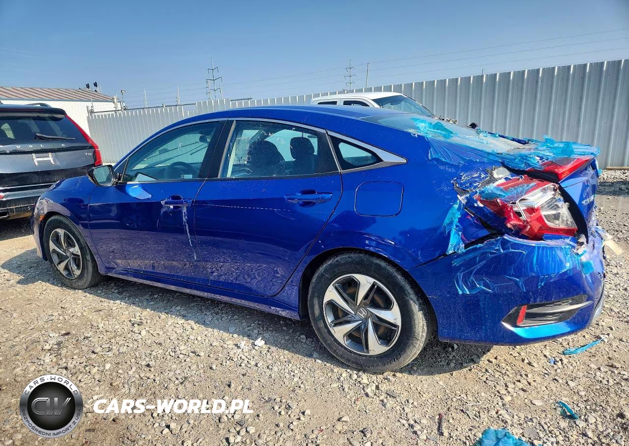 2020 Honda Civic Lx VIN:2HGFC2F65LH537280 - 2