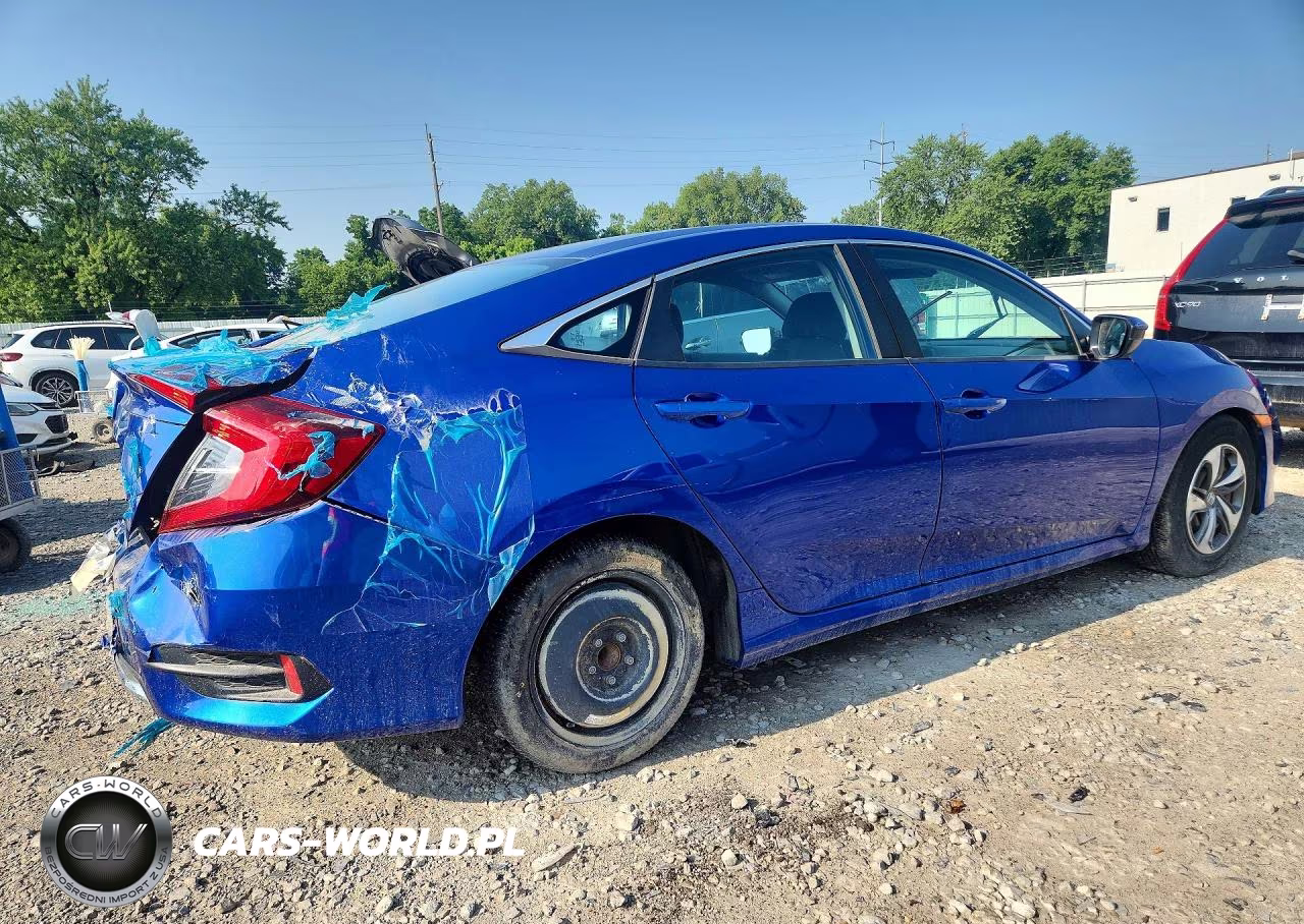 2020 Honda Civic Lx VIN:2HGFC2F65LH537280 - 3
