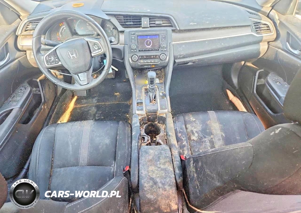 2020 Honda Civic Lx VIN:2HGFC2F65LH537280 - 8