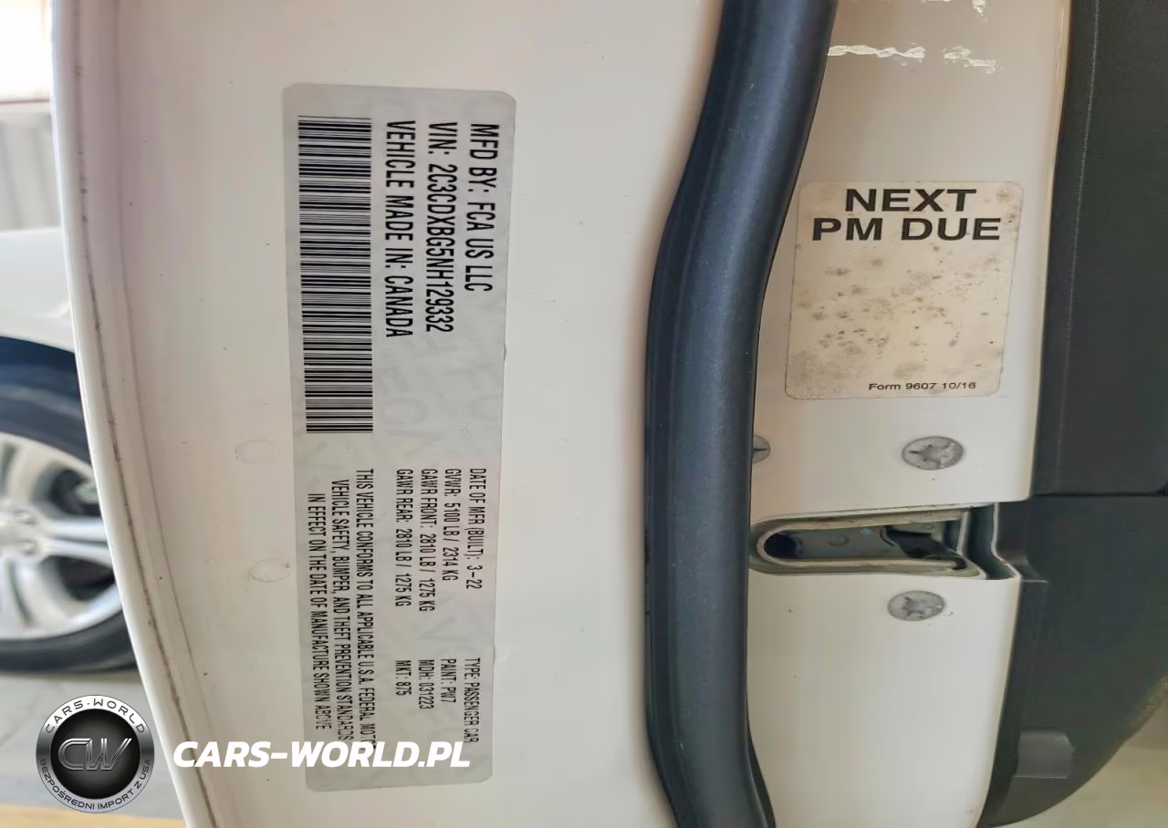 2022 Dodge Charger Sxt VIN:2C3CDXBG5NH129332 - 12