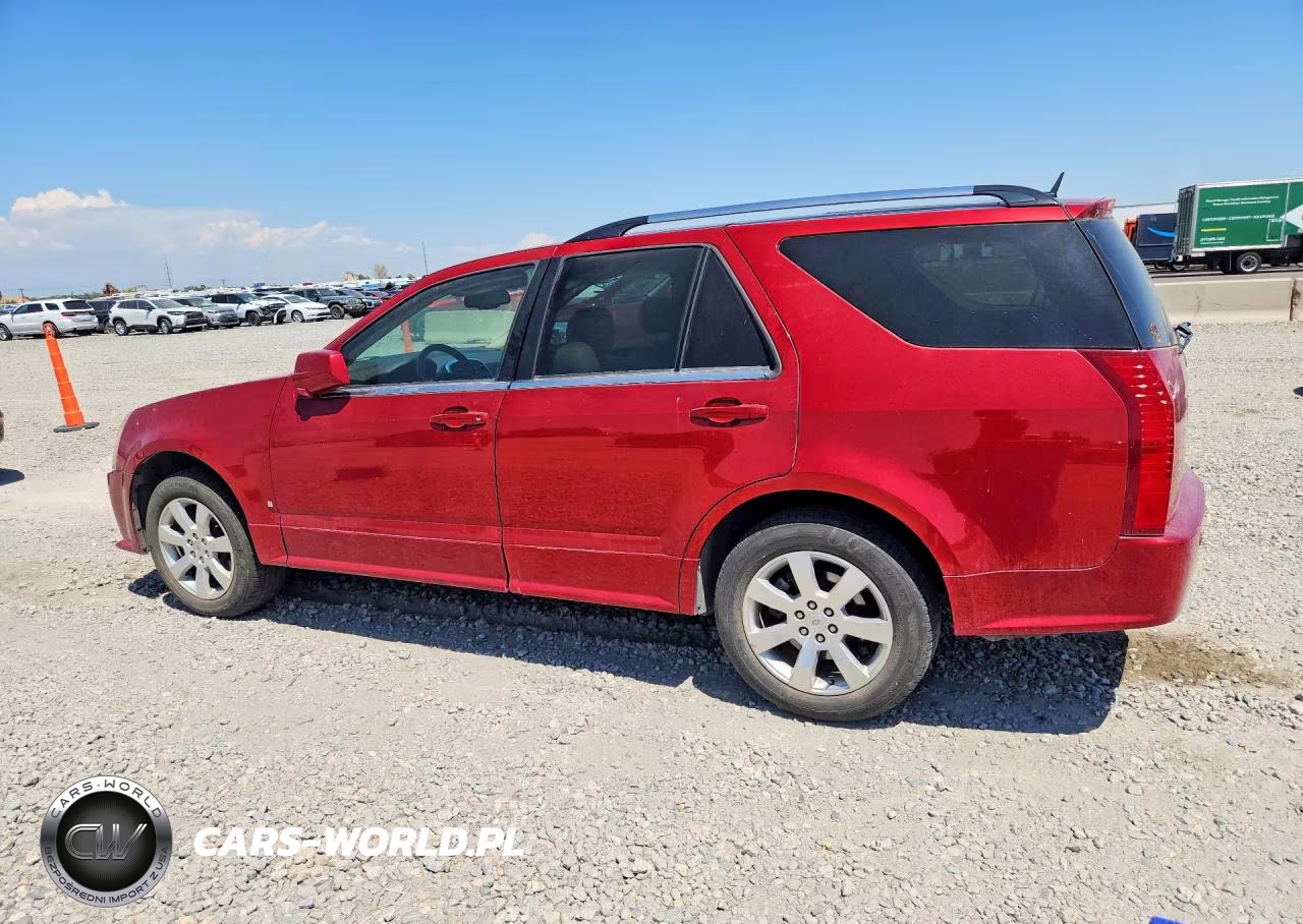 2008 Cadillac Srx VIN:1GYEE637080105923 - 2