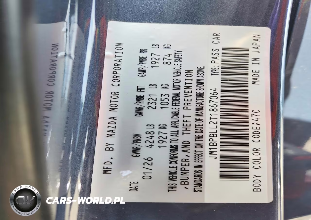 2026 Mazda 3 Preferred VIN:JM1BPBLL2T1867064 - 12