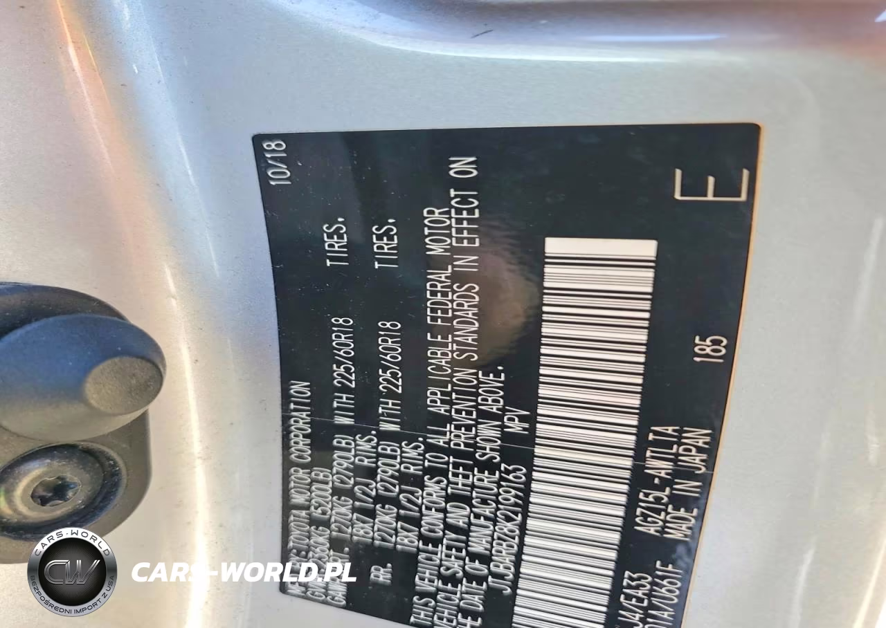 2019 Lexus Nx 200T Base-200T F VIN:JTJBARBZ8K2199163 - 12