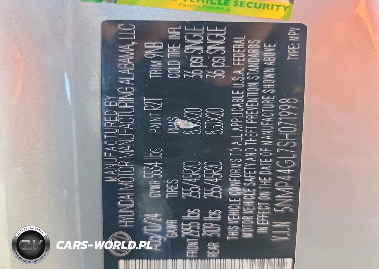 2025 Hyundai Santa Fe Limited VIN:5NMP44GL7SH071998 - 13