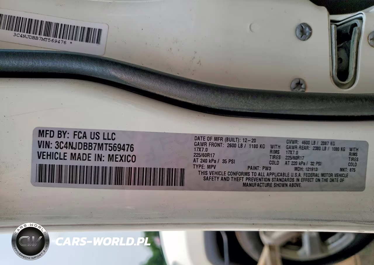 2021 Jeep Compass Latitude VIN:3C4NJDBB7MT569476 - 13
