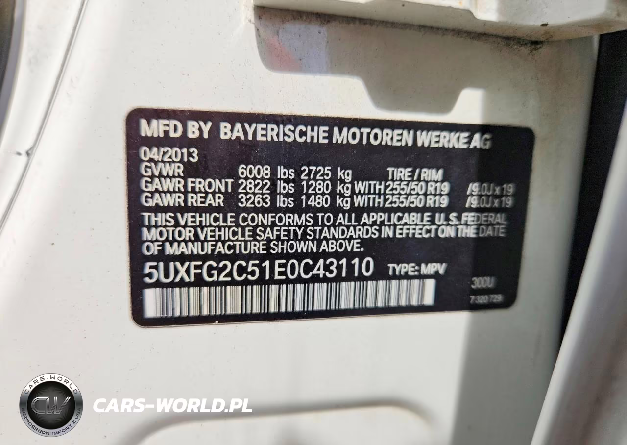 2014 BMW X6 xDrive35I VIN:5UXFG2C51E0C43110 - 13