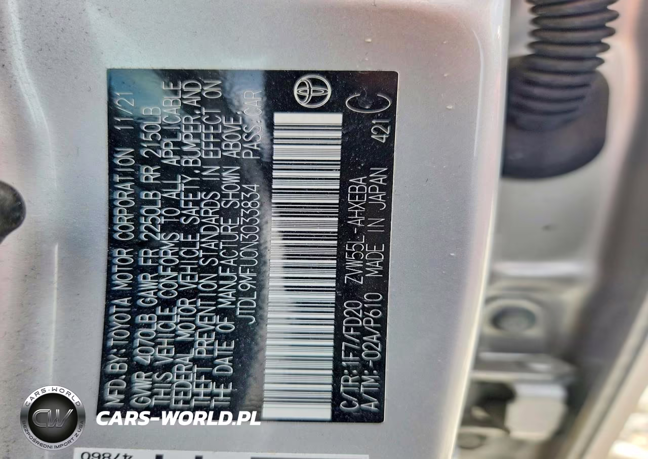 2022 Toyota Prius Le Awd-E VIN:JTDL9MFU0N3033834 - 12