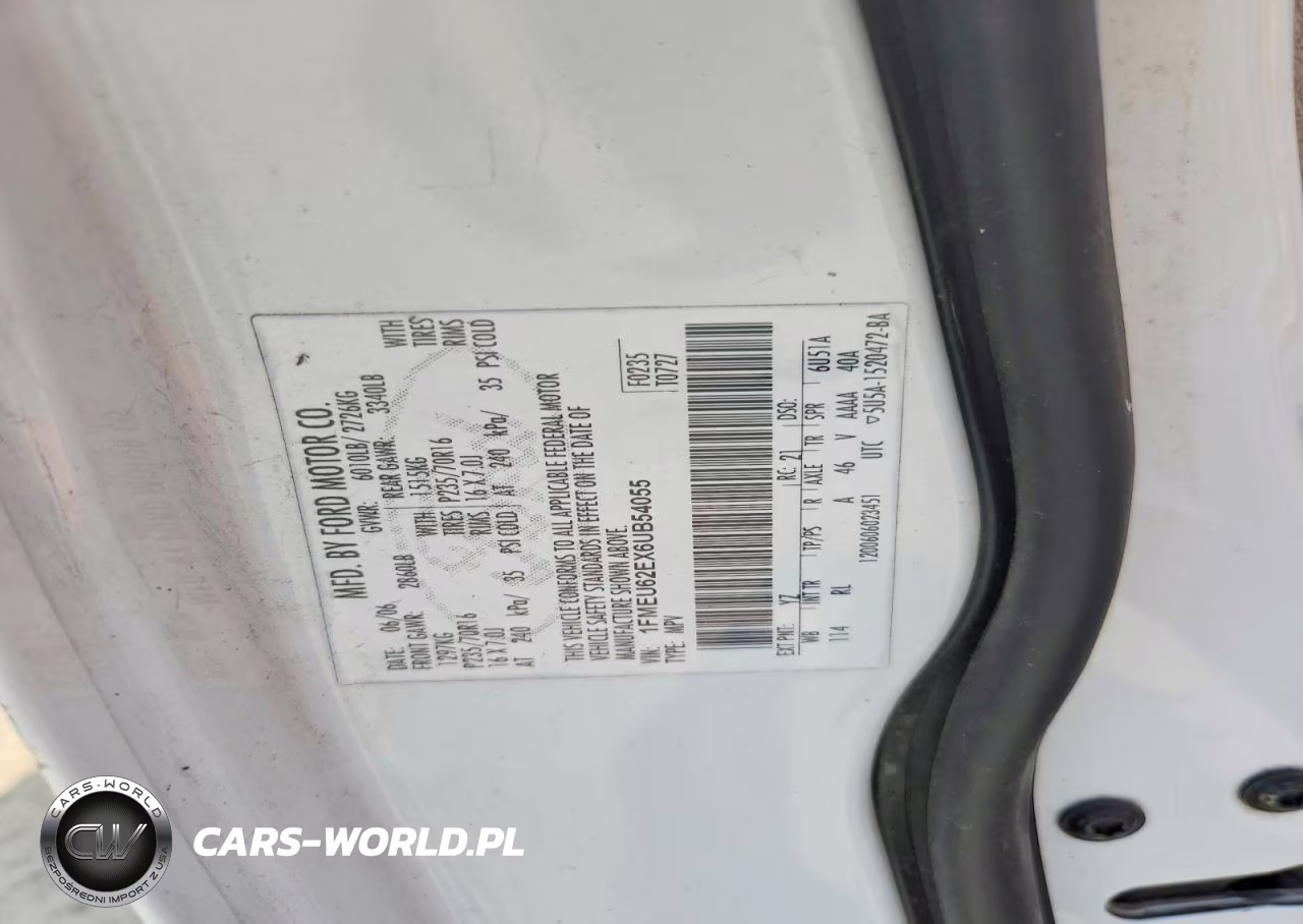 2006 Ford Explorer Xls VIN:1FMEU62EX6UB54055 - 13