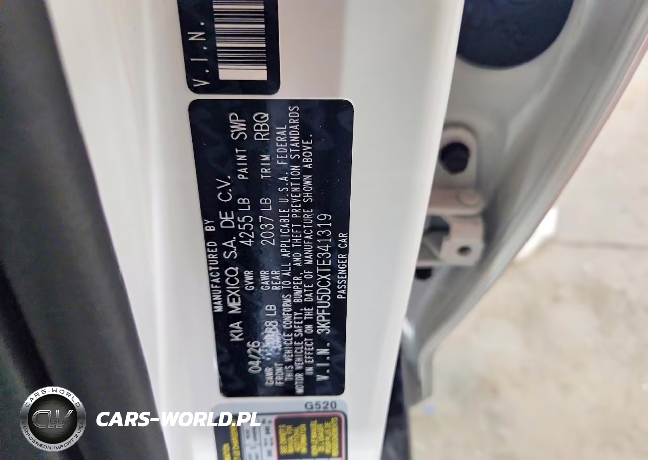 2026 Kia K4 Gt-Line Turbo VIN:3KPFU5DCXTE341319 - 12