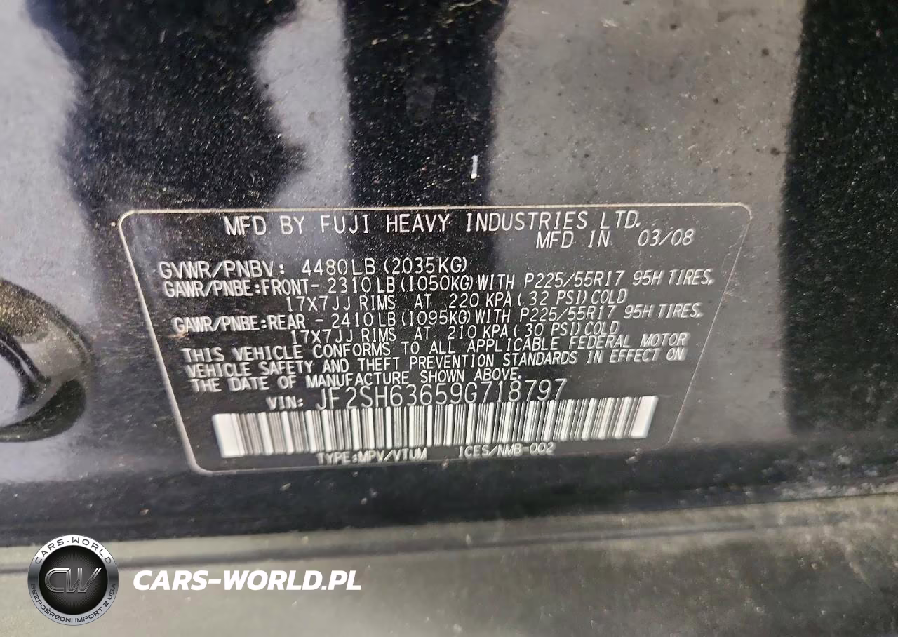 2009 Subaru Forester 2.5X Premium VIN:JF2SH63659G718797 - 12