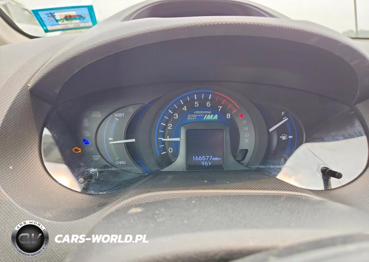 2012 Honda Insight Ex VIN:JHMZE2H76CS005295 - 9
