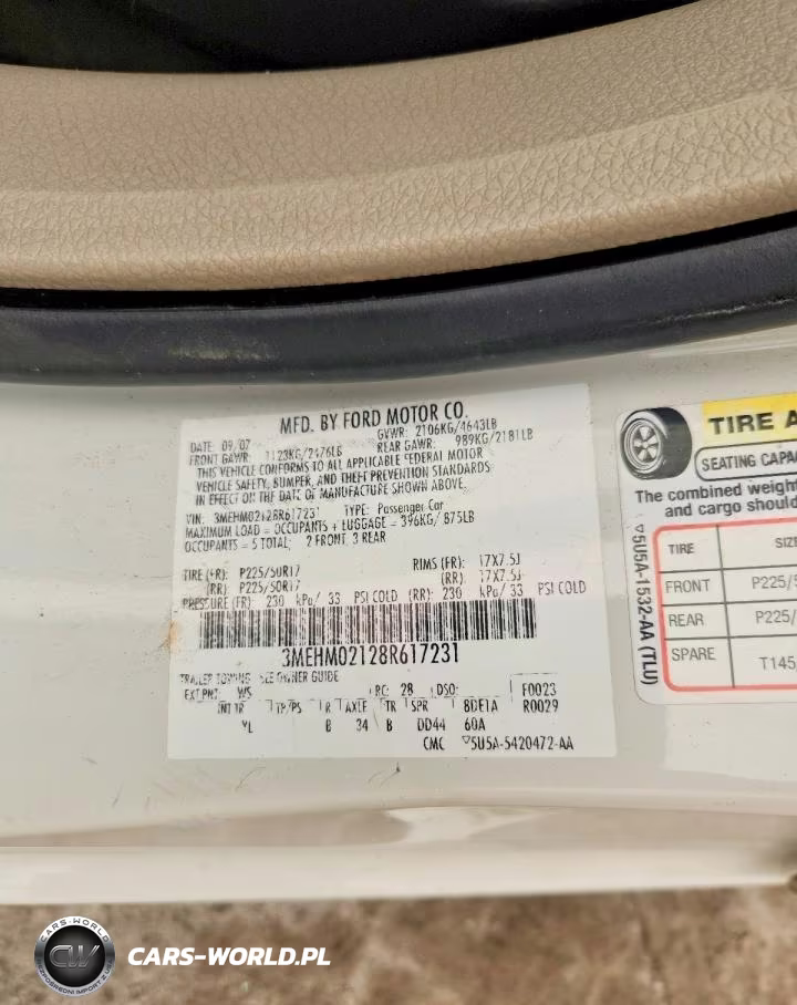 2008 Mercury Milan Premier VIN:3MEHM02128R617231 - 12