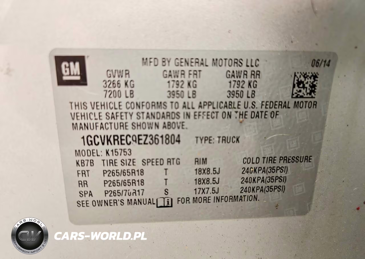 2014 Chevrolet Silverado K1500 Lt VIN:1GCVKREC9EZ361804 - 13