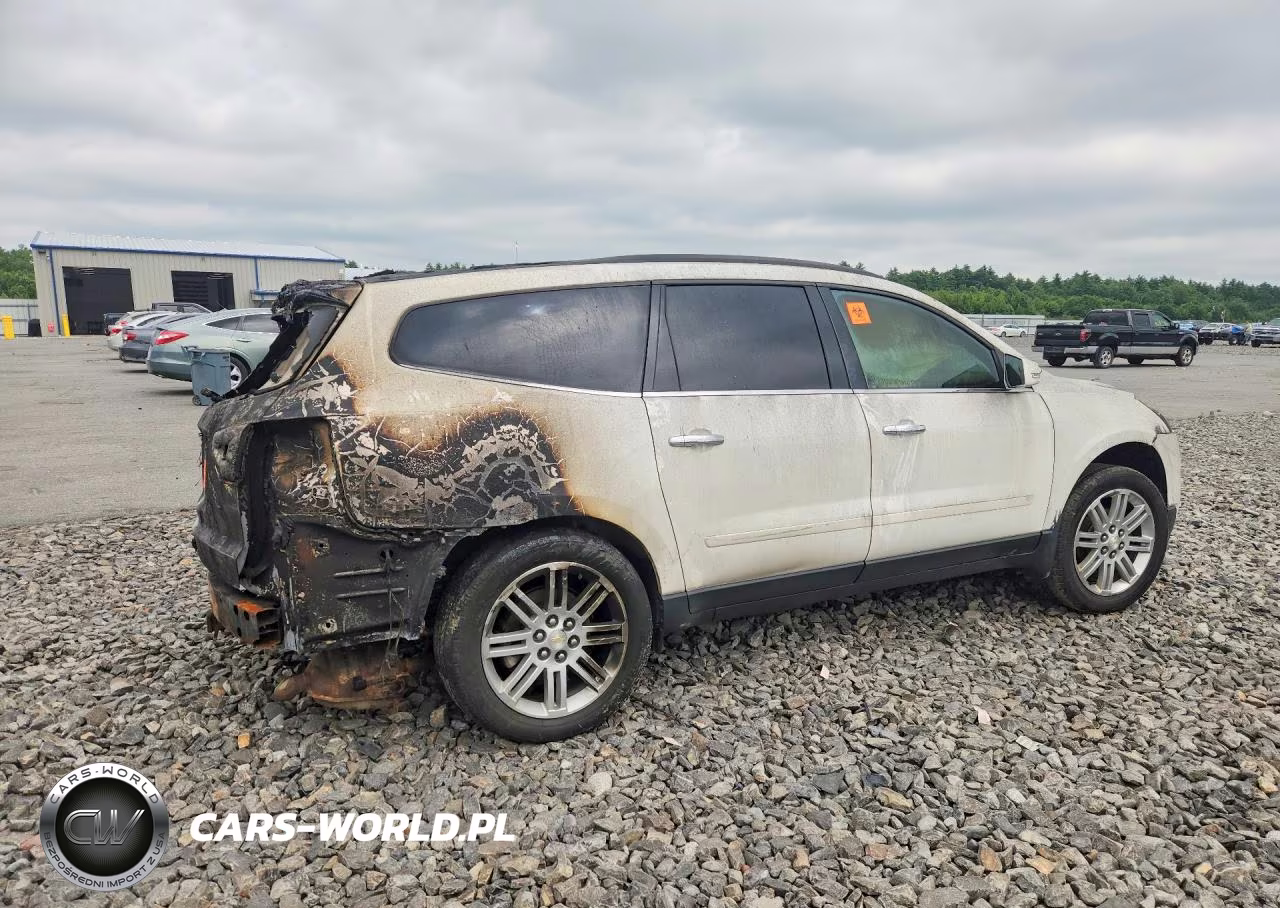 2013 Chevrolet Traverse Lt VIN:1GNKVGKD6DJ212623 - 3