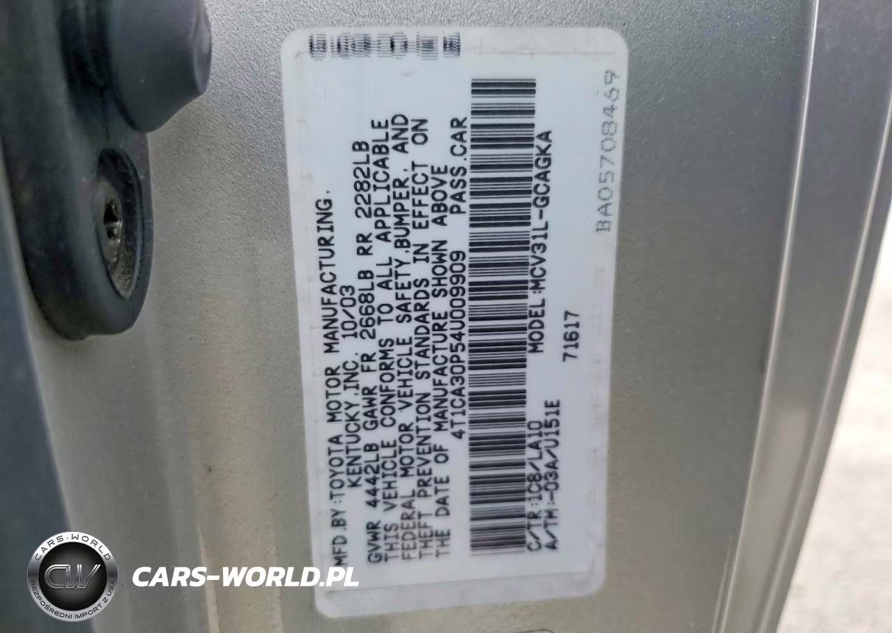 2004 Toyota Camry Solara Sle V6 VIN:4T1CA30P54U009909 - 12