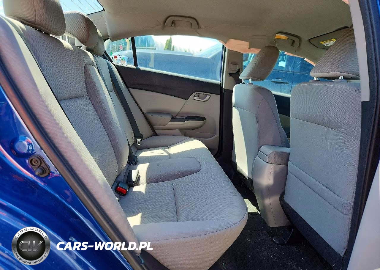 2015 Honda Civic Lx VIN:19XFB2F55FE260221 - 10