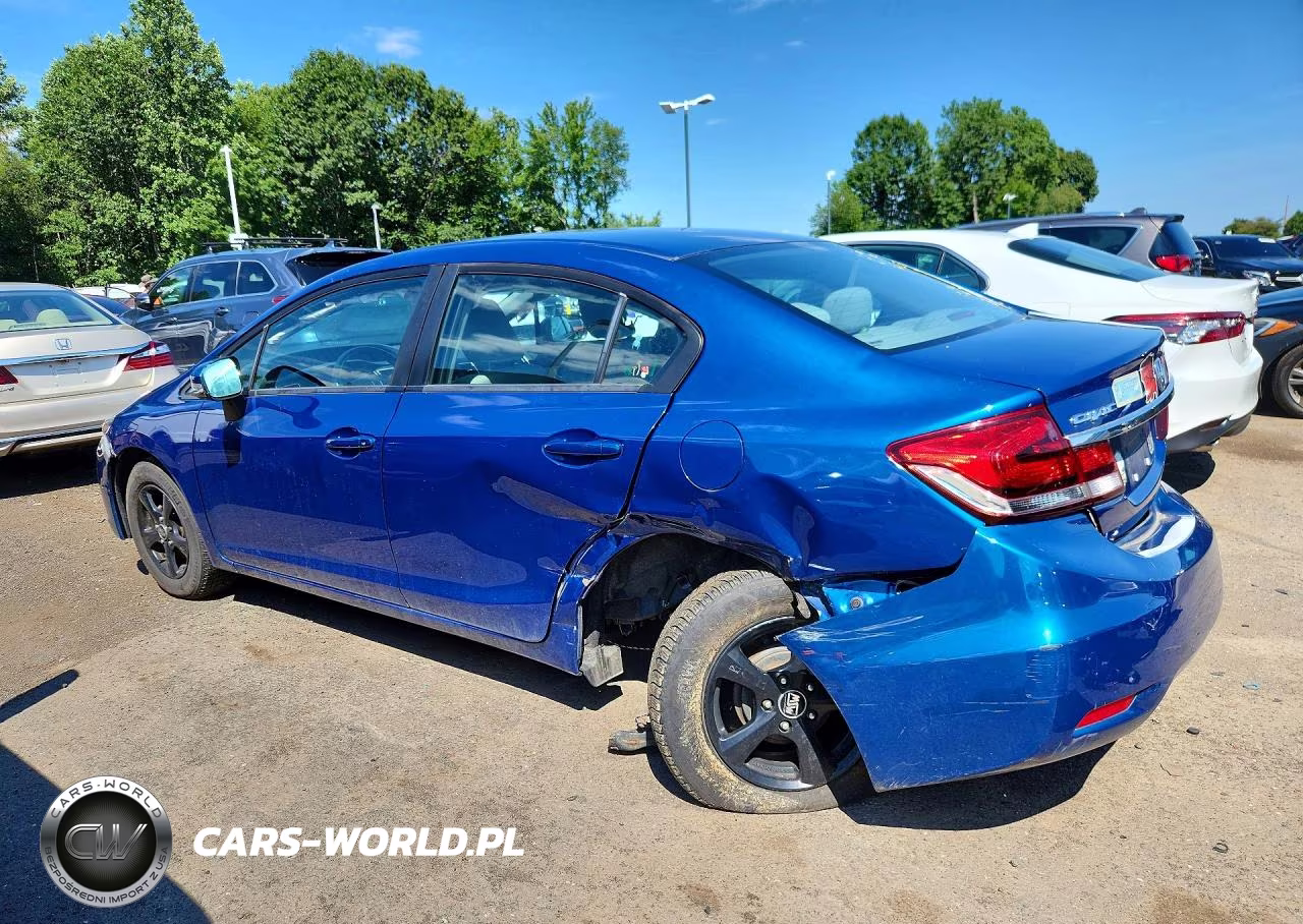 2015 Honda Civic Lx VIN:19XFB2F55FE260221 - 2