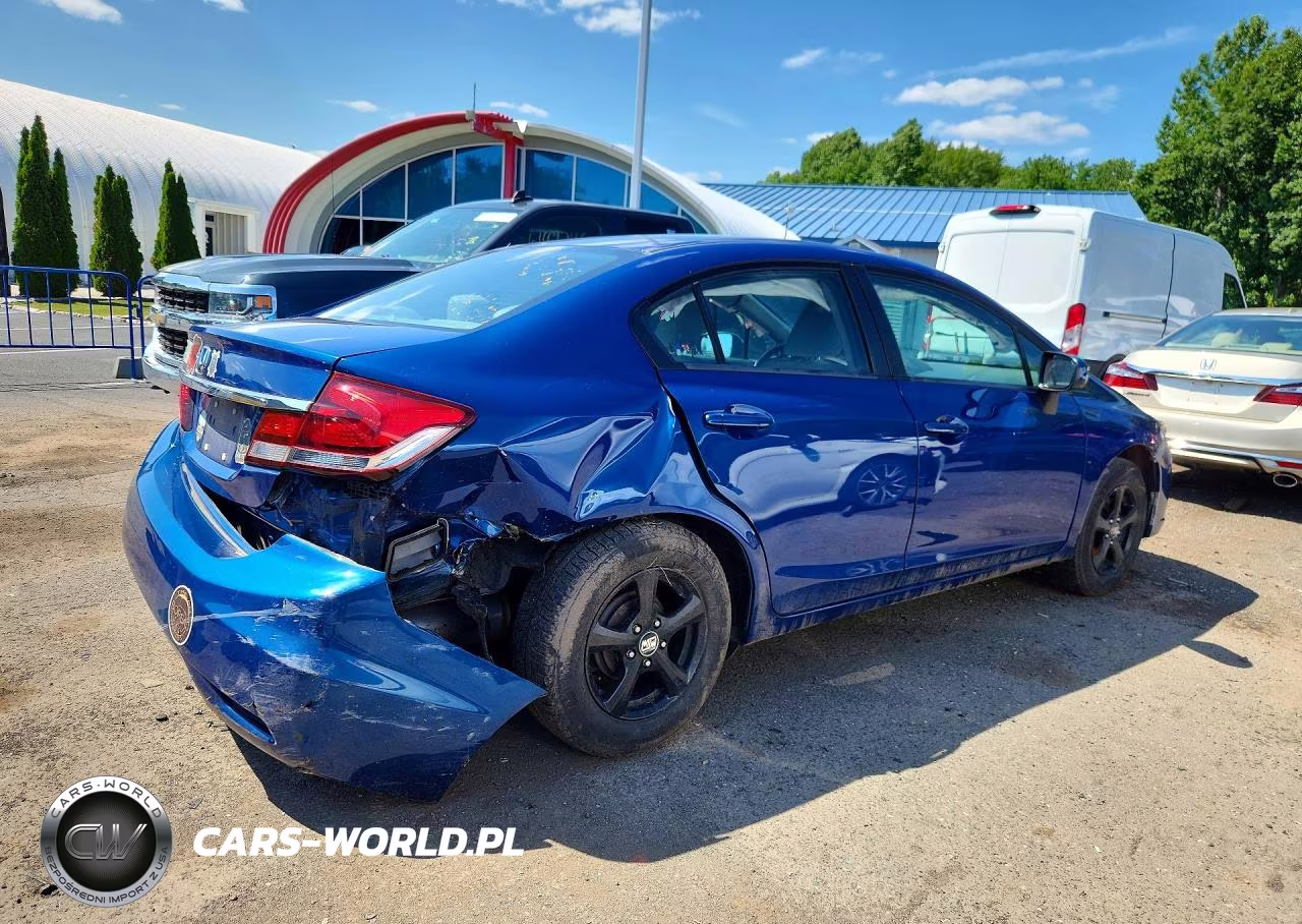 2015 Honda Civic Lx VIN:19XFB2F55FE260221 - 3