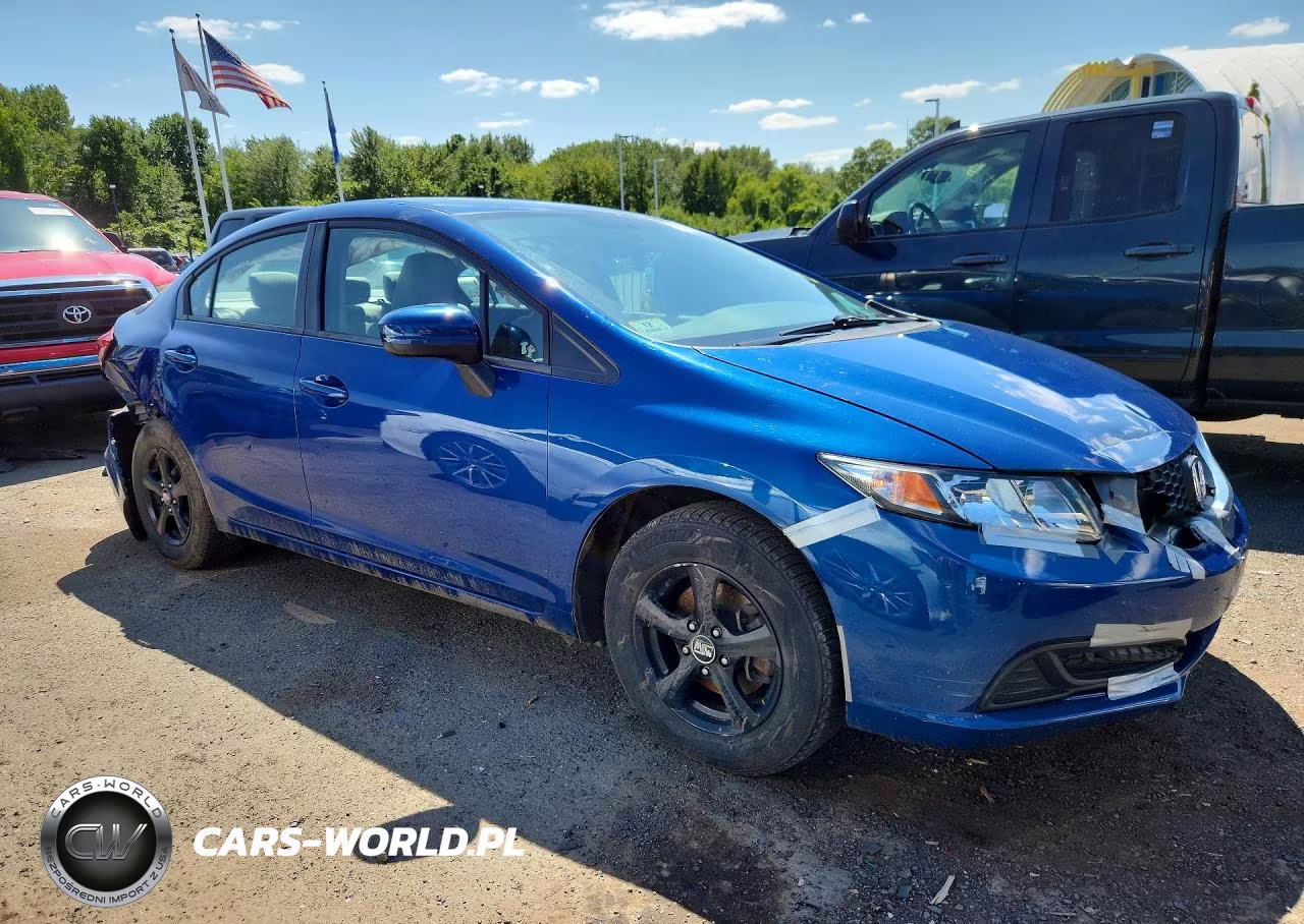 2015 Honda Civic Lx VIN:19XFB2F55FE260221 - 4