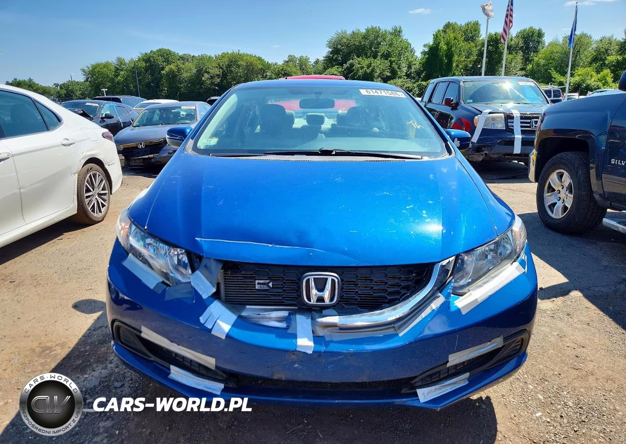 2015 Honda Civic Lx VIN:19XFB2F55FE260221 - 5