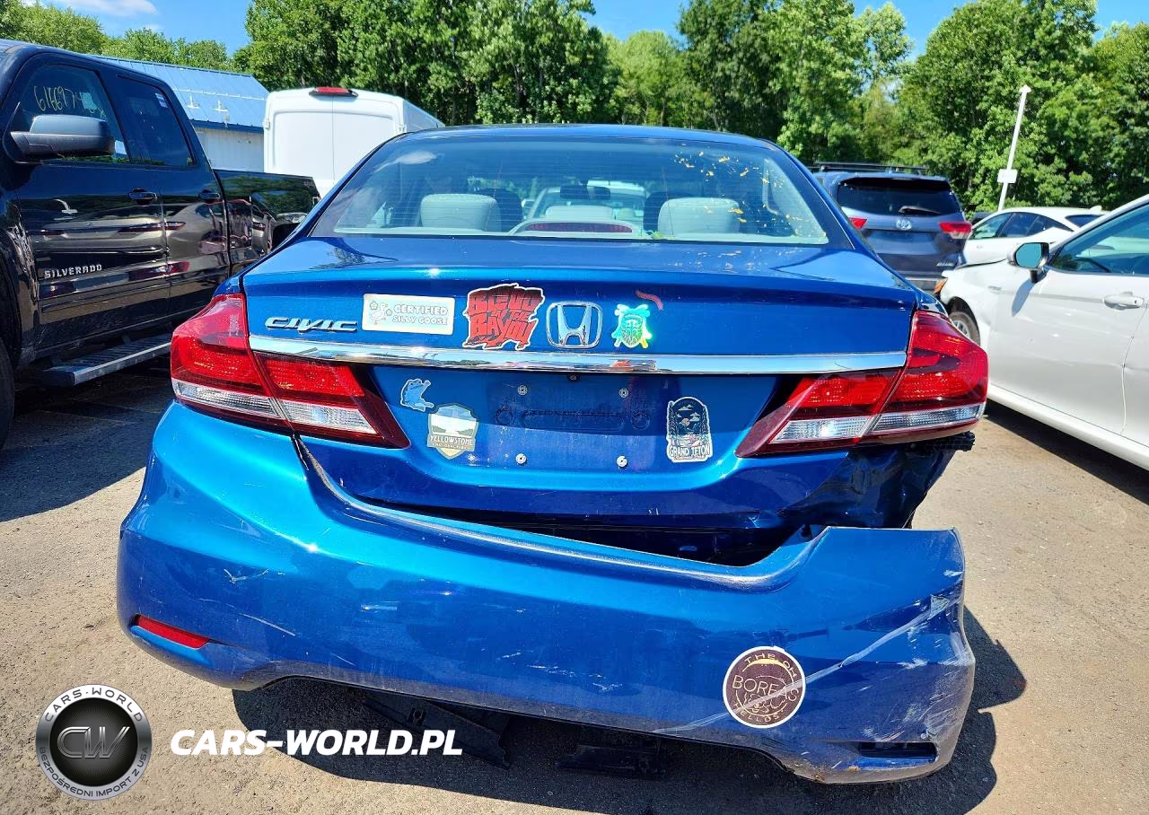 2015 Honda Civic Lx VIN:19XFB2F55FE260221 - 6