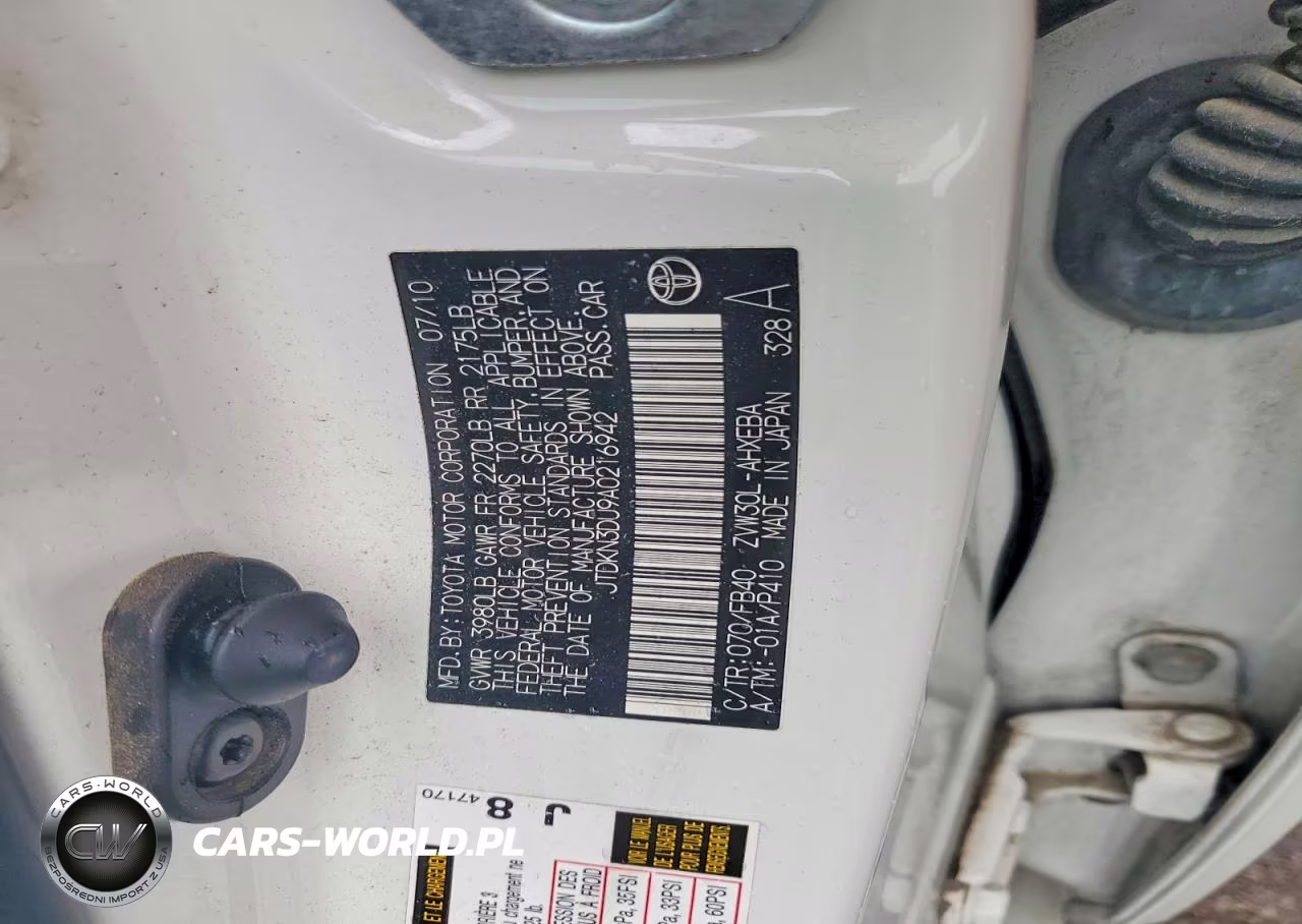 2010 Toyota Prius Ii VIN:JTDKN3DU9A0216942 - 12