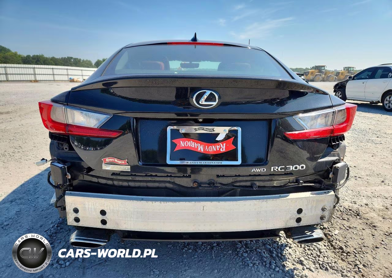 2017 Lexus Rc 300 VIN:JTHSM5BCXH5003776 - 6