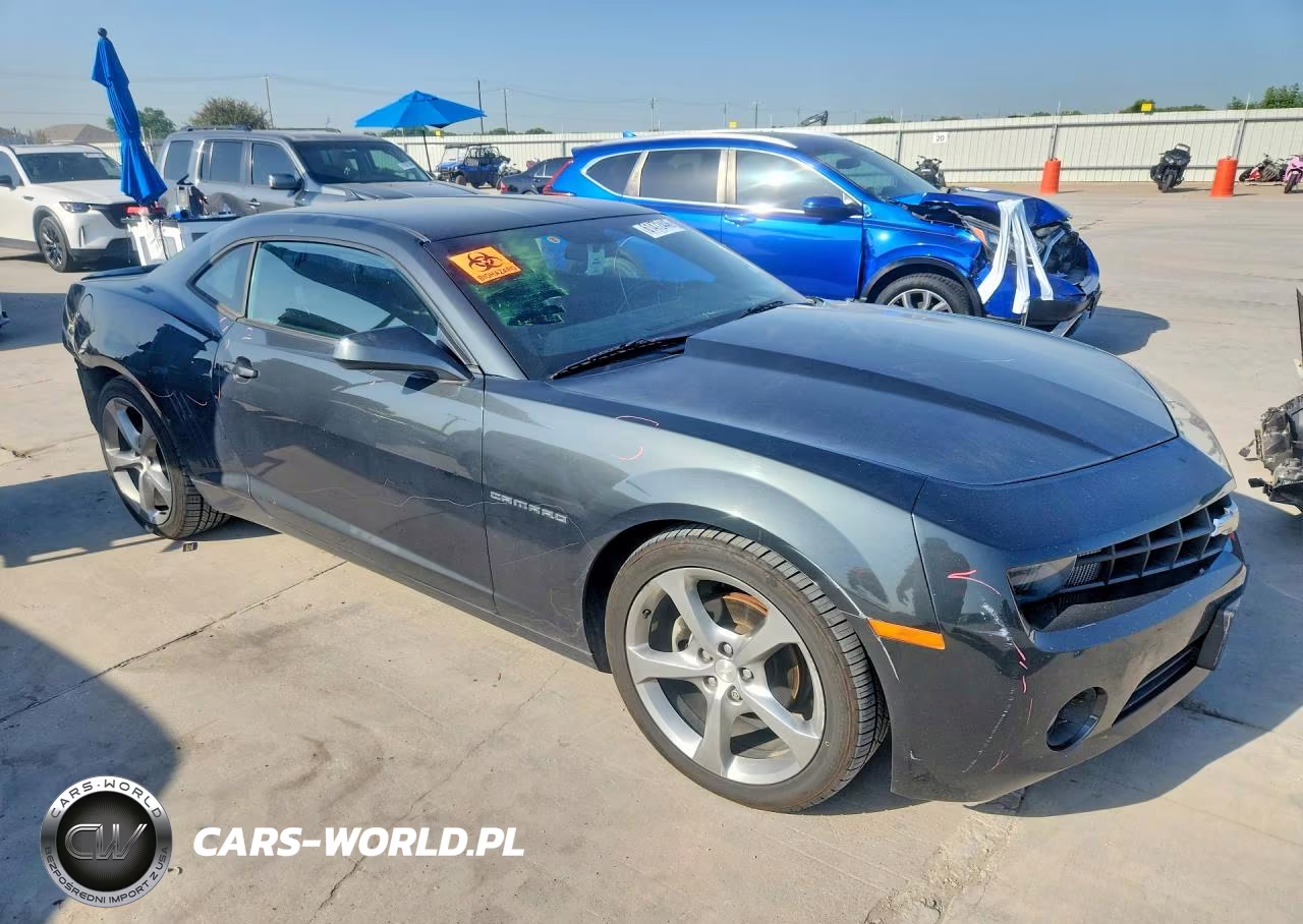 2013 Chevrolet Camaro Lt VIN:2G1FC1E39D9241716 - 4