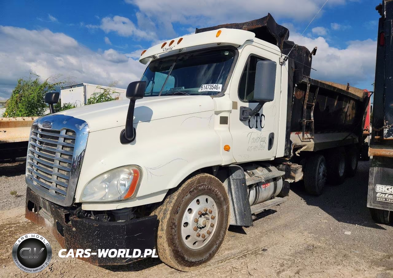 2013 Freightliner Cascadia Dump Truck VIN:1FUJGEDV1DSBU6075 - 1