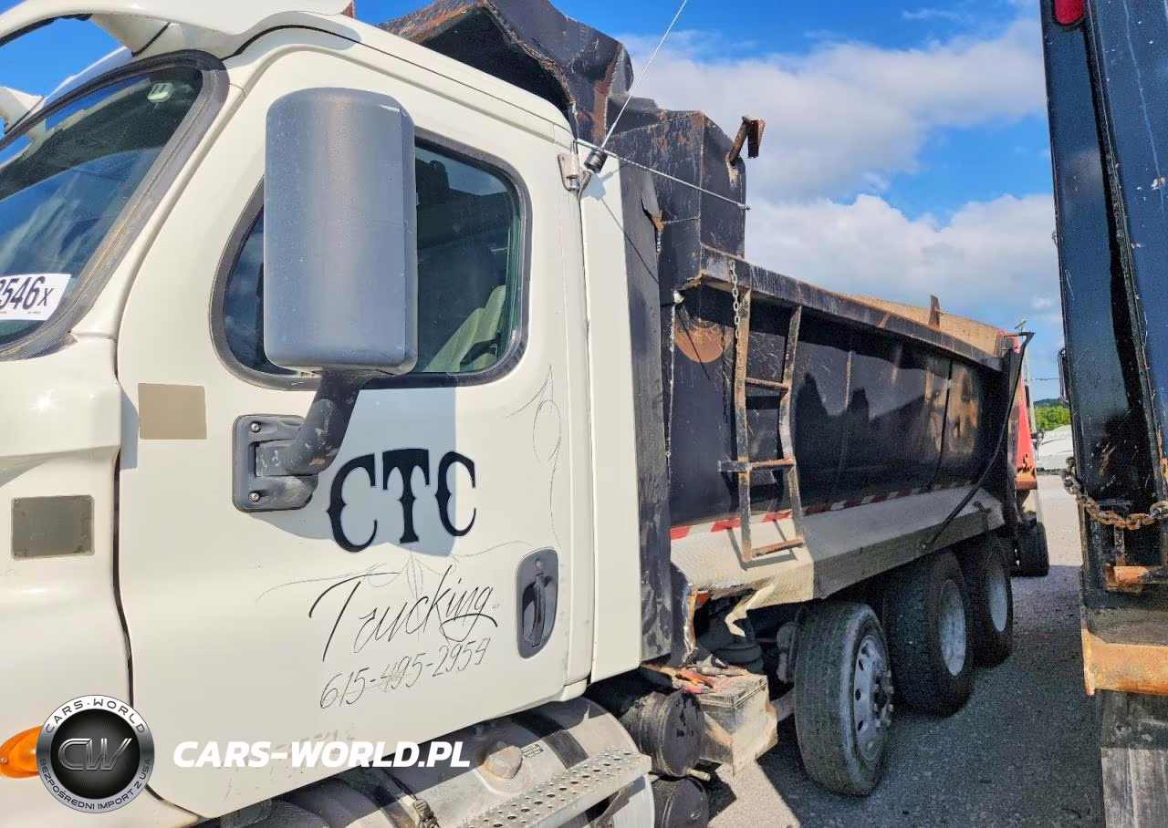 2013 Freightliner Cascadia Dump Truck VIN:1FUJGEDV1DSBU6075 - 12