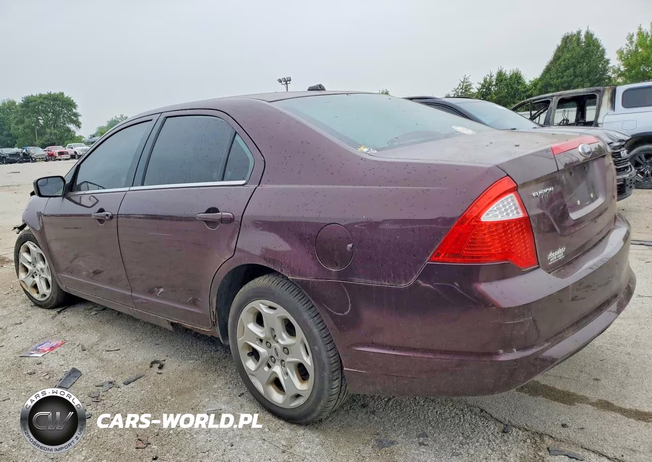 2011 Ford Fusion Se VIN:3FAHP0HA6BR304857 - 2