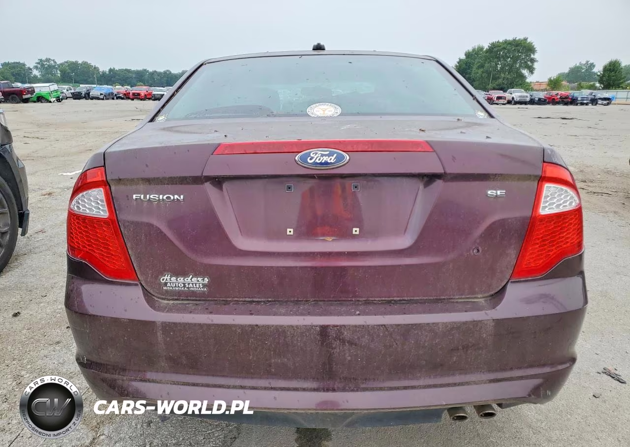 2011 Ford Fusion Se VIN:3FAHP0HA6BR304857 - 6