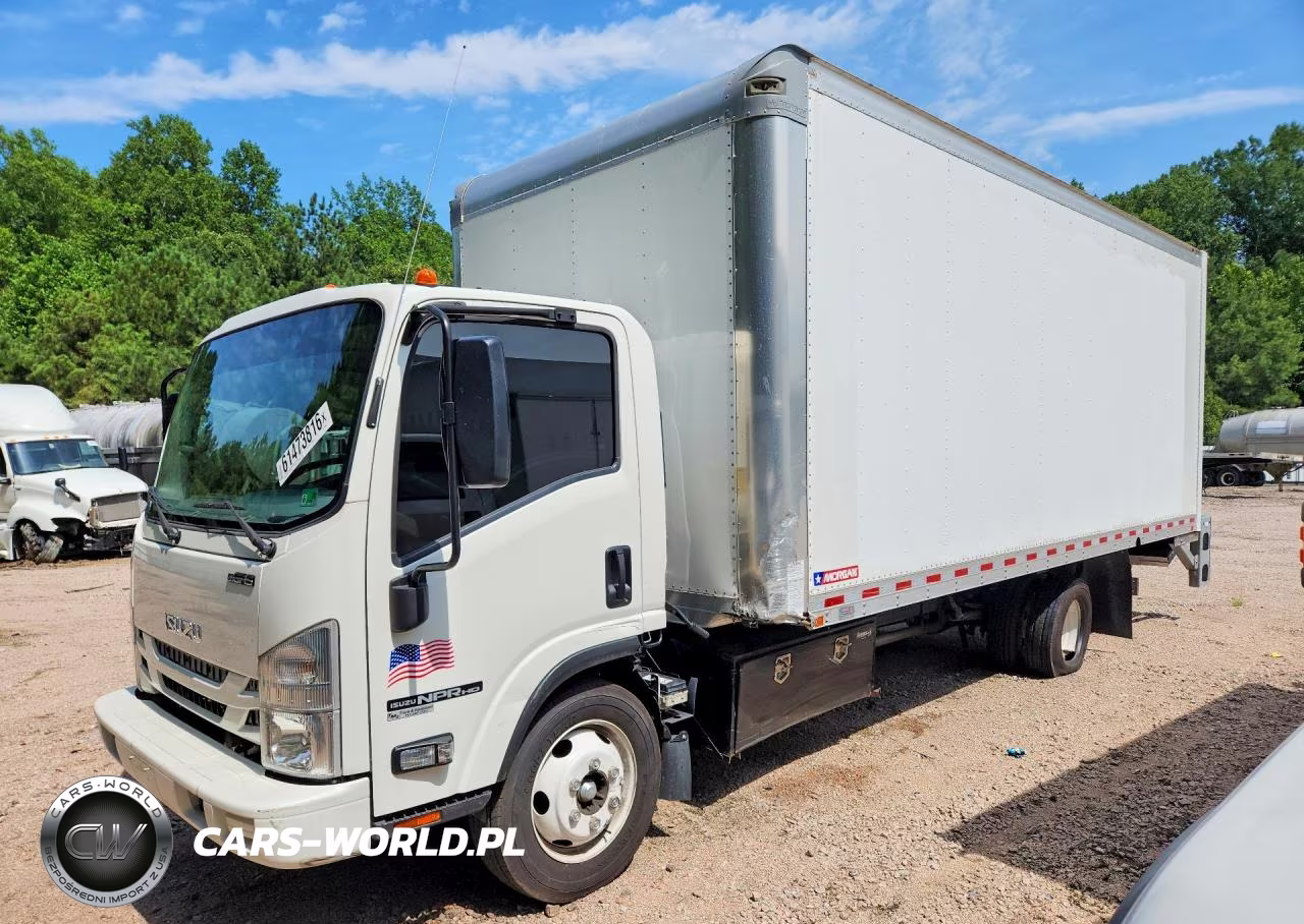 2021 Isuzu Npr Hd Box Truck