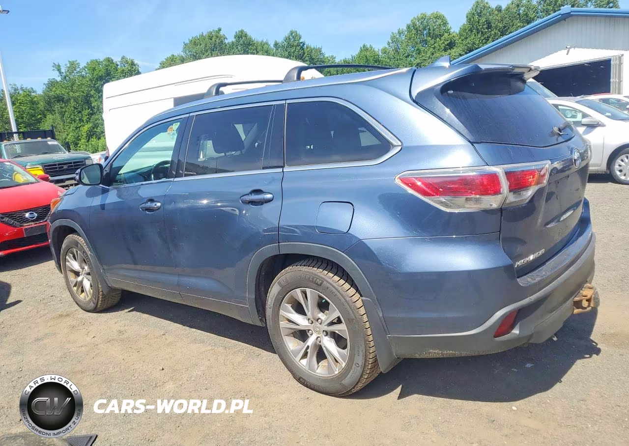 2014 Toyota Highlander Sport VIN:5TDJKRFH1ES008922 - 2