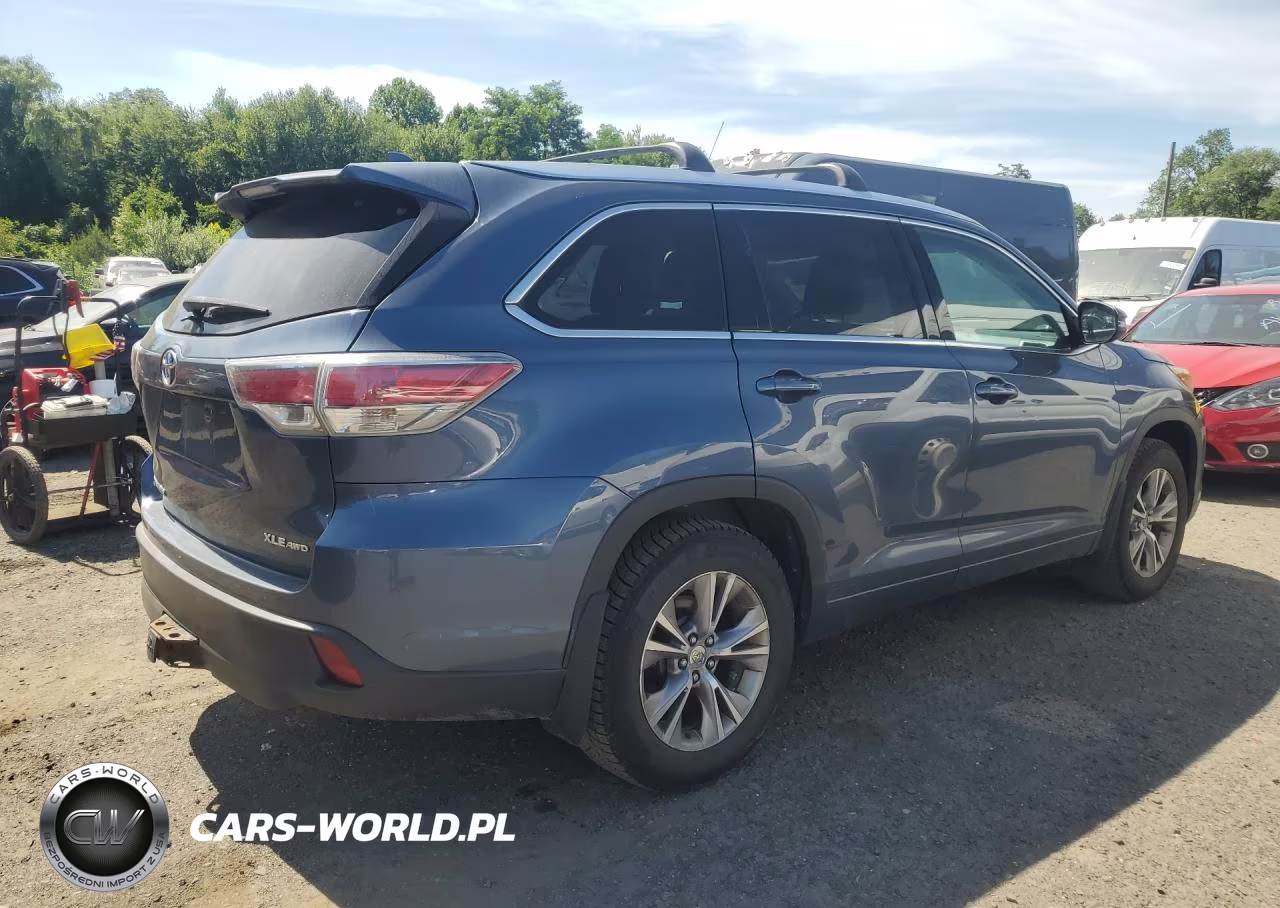 2014 Toyota Highlander Sport VIN:5TDJKRFH1ES008922 - 3