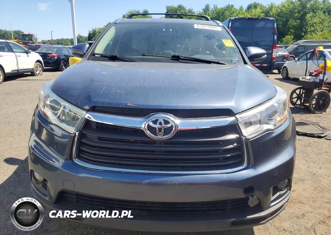 2014 Toyota Highlander Sport VIN:5TDJKRFH1ES008922 - 5
