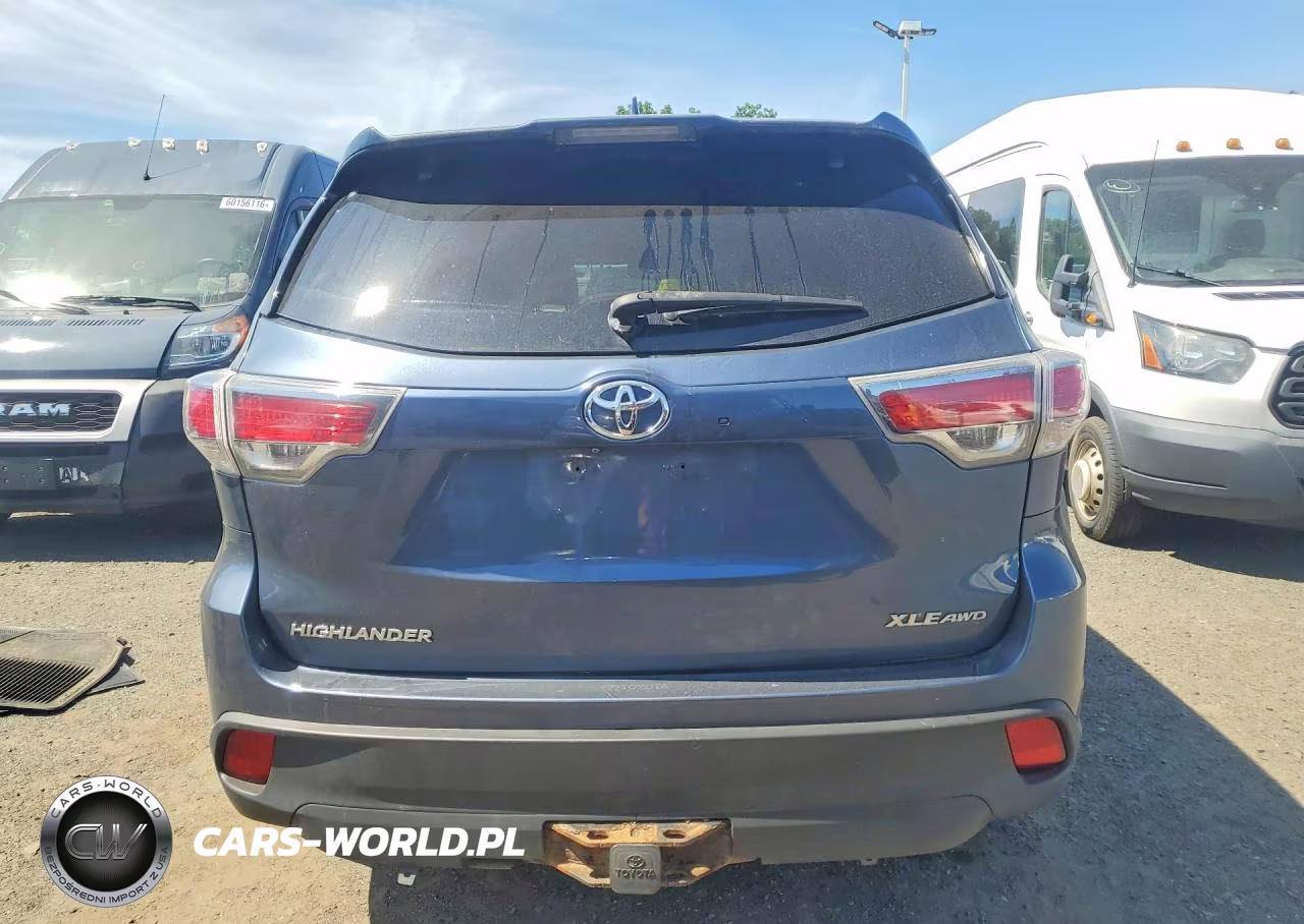 2014 Toyota Highlander Sport VIN:5TDJKRFH1ES008922 - 6