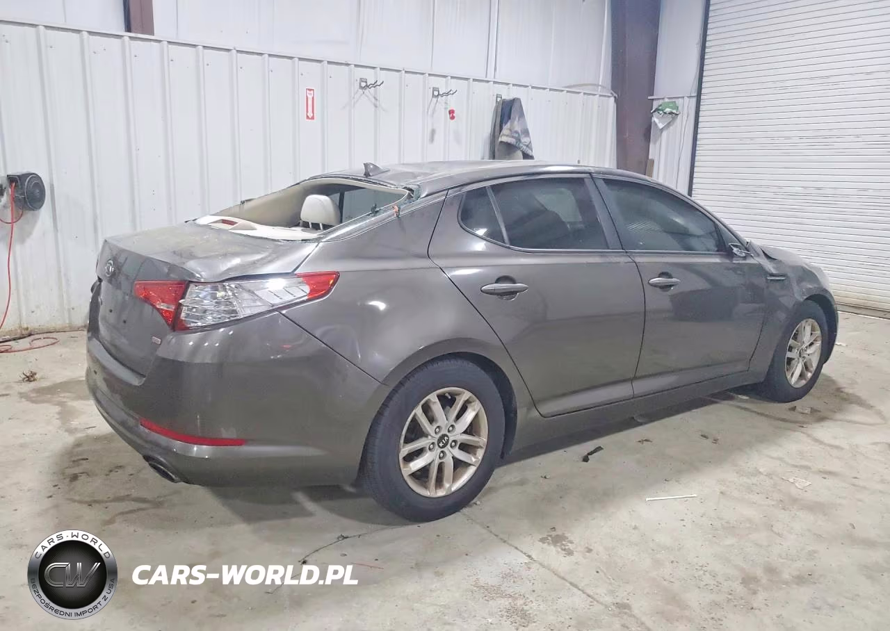 2011 Kia Optima Lx VIN:KNAGM4A73B5058208 - 3
