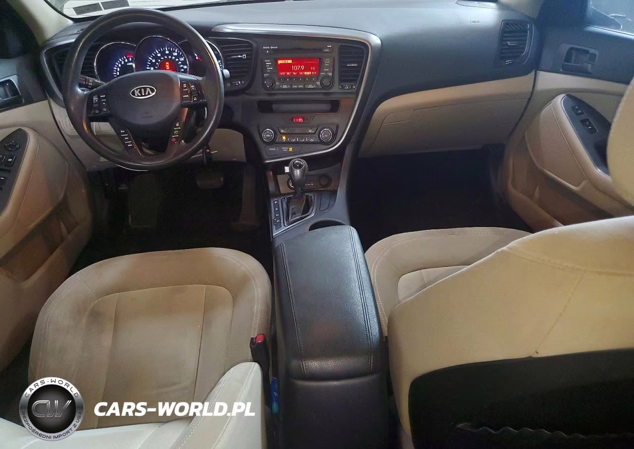 2011 Kia Optima Lx VIN:KNAGM4A73B5058208 - 8