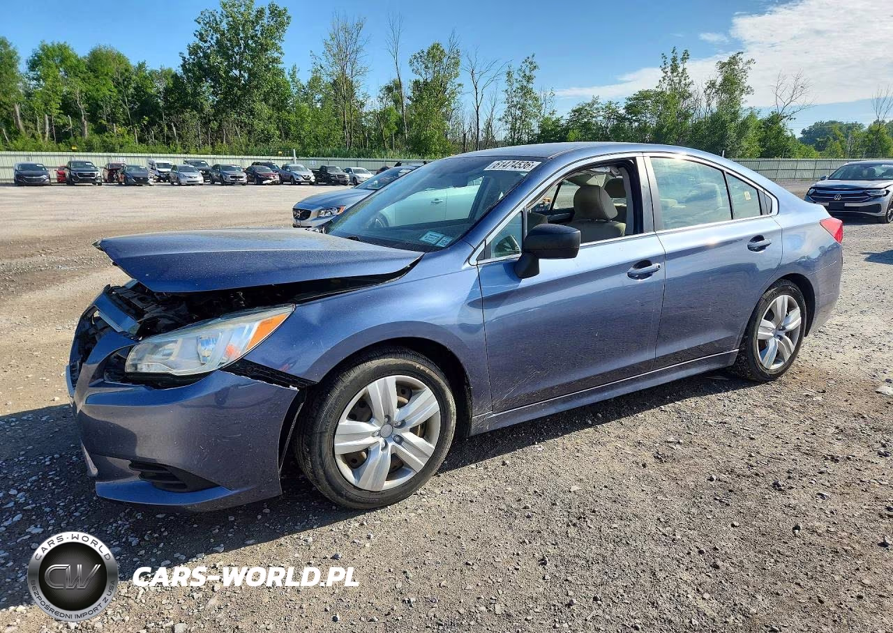 2016 Subaru Legacy 2.5I – zdjęcie 1 z 12