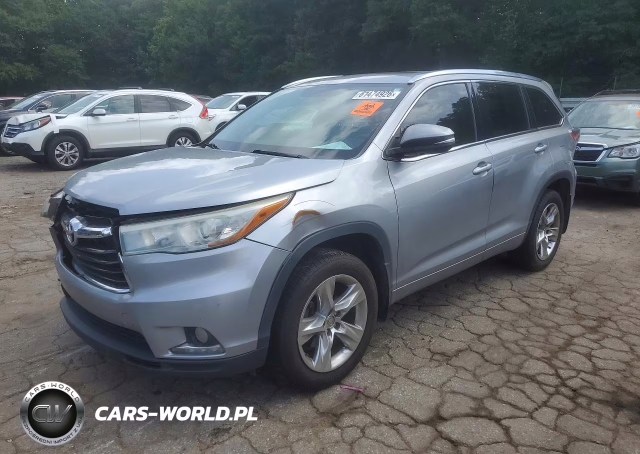 2015 Toyota Highlander Limited – zdjęcie 1 z 13