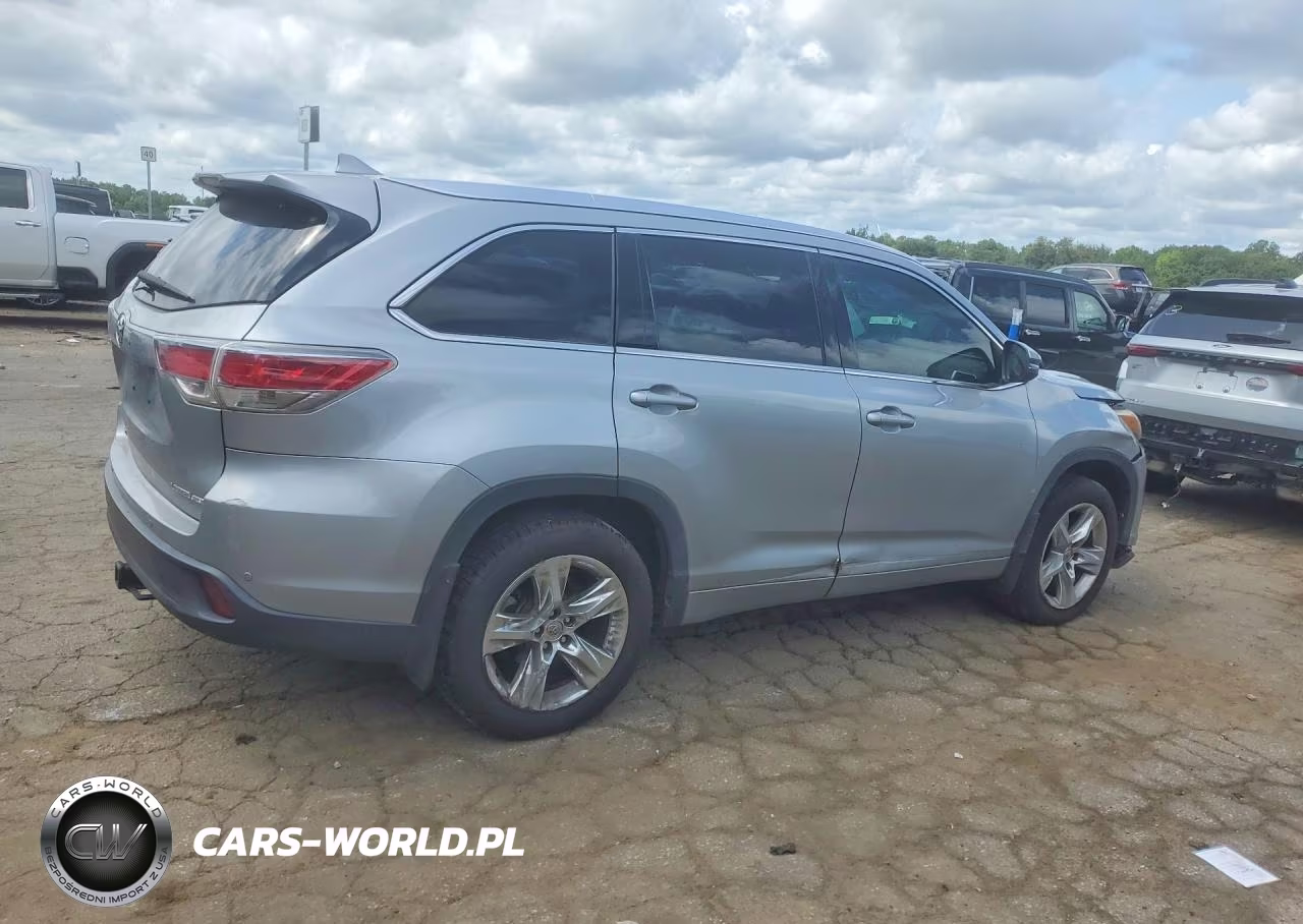 2015 Toyota Highlander Limited VIN:5TDDKRFH7FS154871 - 3