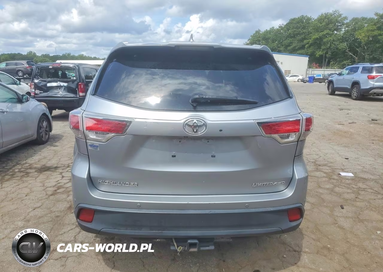 2015 Toyota Highlander Limited VIN:5TDDKRFH7FS154871 - 6