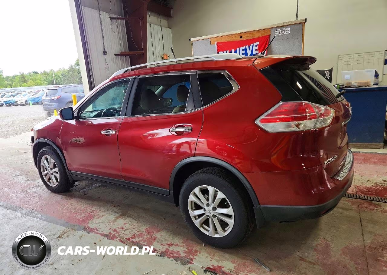 2016 Nissan Rogue Sv VIN:KNMAT2MV6GP664883 - 2