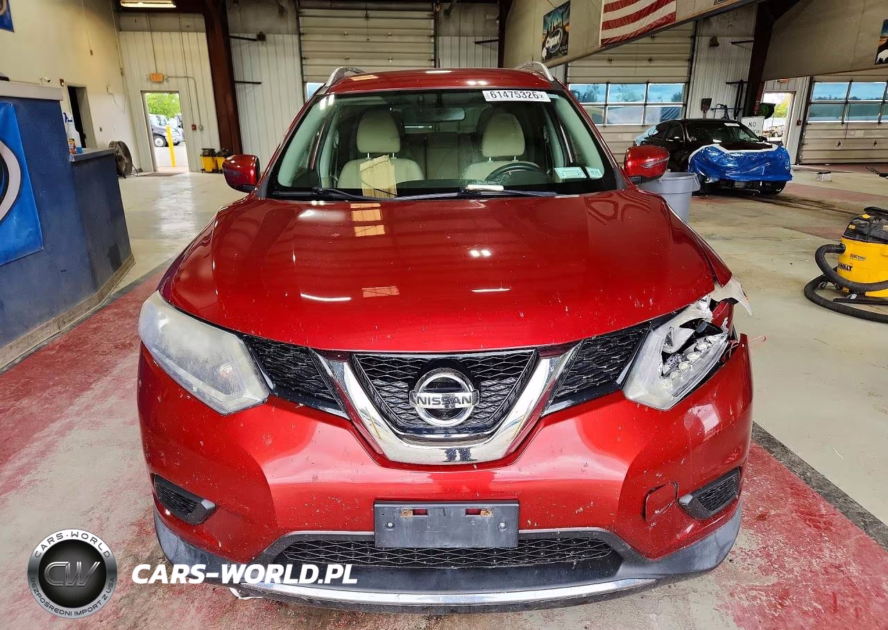 2016 Nissan Rogue Sv VIN:KNMAT2MV6GP664883 - 5