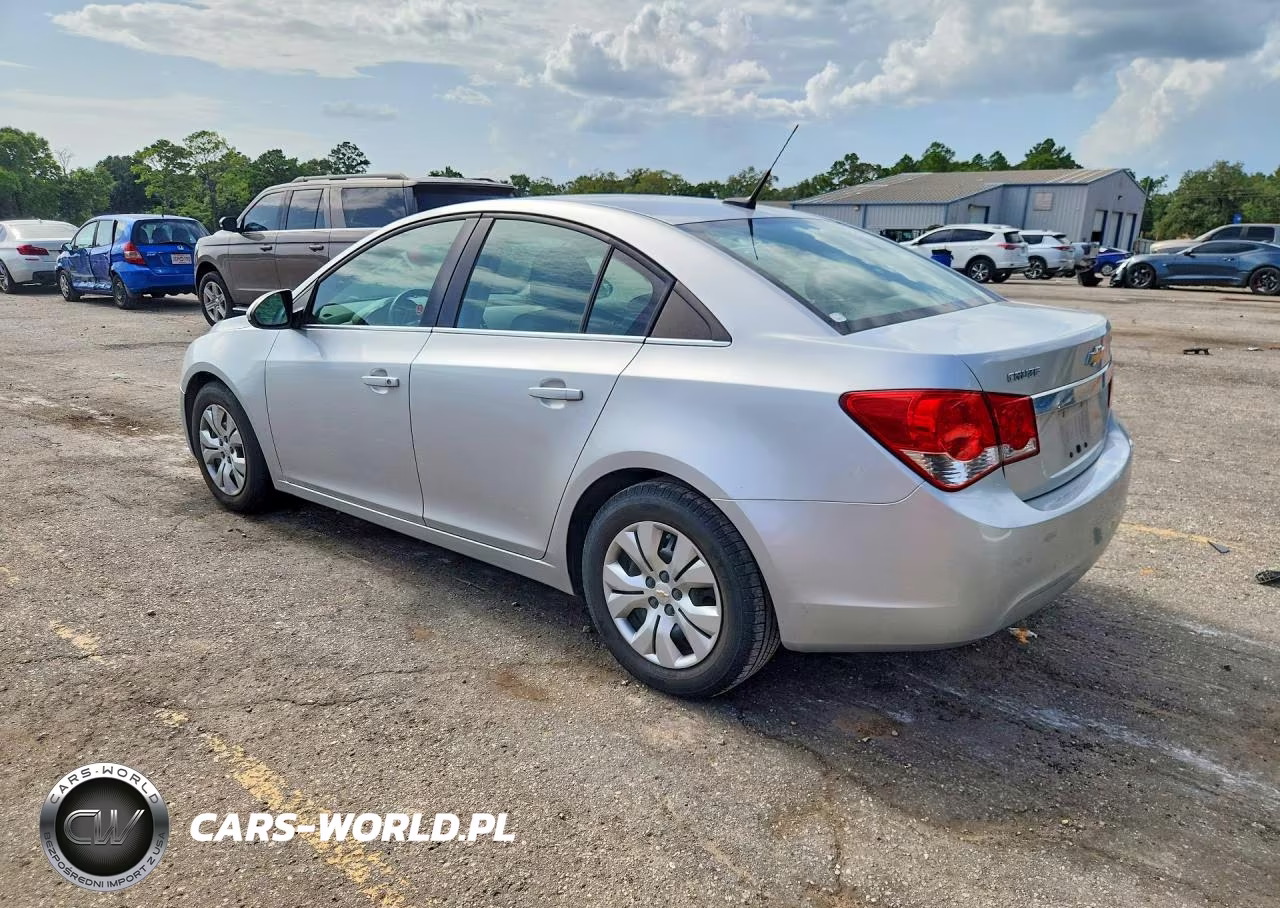 2012 Chevrolet Cruze Lt VIN:1G1PF5SC2C7357654 - 2