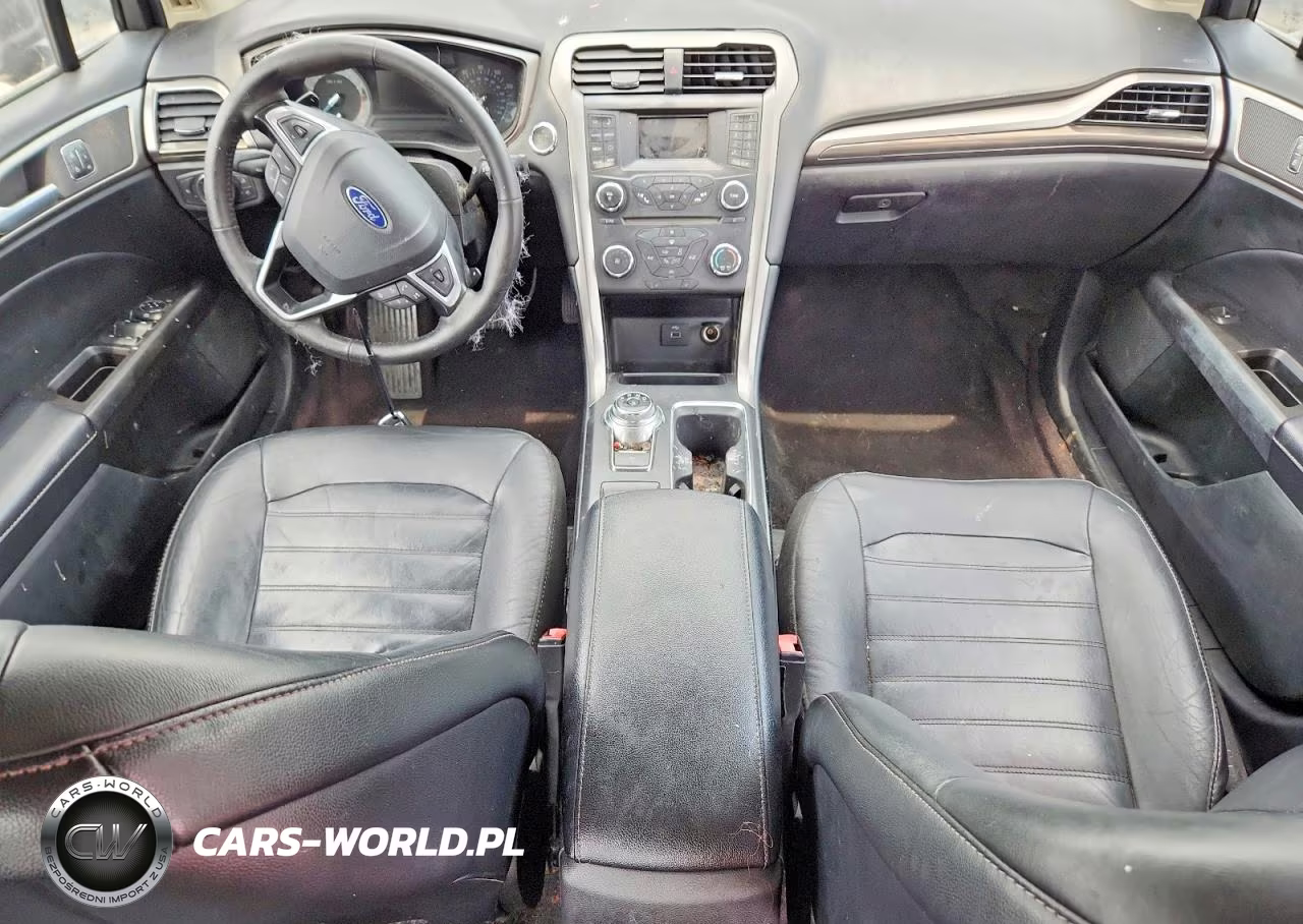 2017 Ford Fusion Se VIN:3FA6P0HD7HR111384 - 8