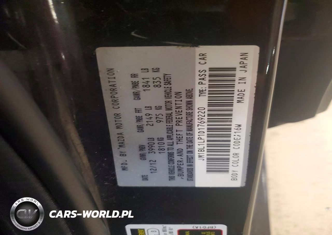 2013 Mazda 3 I VIN:JM1BL1LP1D1769220 - 12